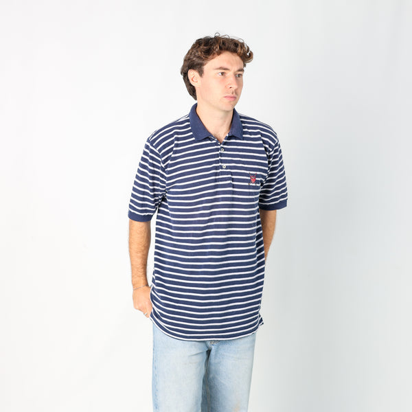 Blue 90s Polo Ralph Lauren T-Shirt (XL)